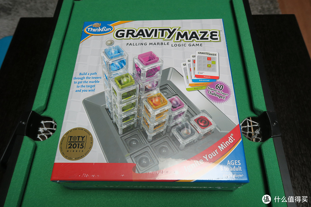 物理类解谜游戏，ThinkFun Gravity Maze 重力迷宫拆箱