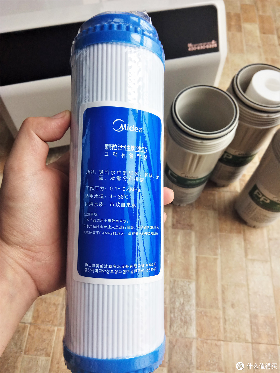 我的净水器选购：Midea 美的 D/N400 反渗透净水器开箱，顺便聊聊如何避免净水器故障