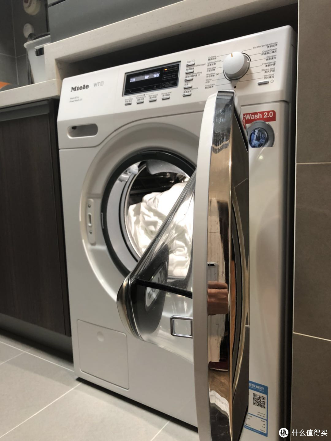 Miele 美诺 WTF130 C WPM 洗烘一体滚筒洗衣机 使用感受