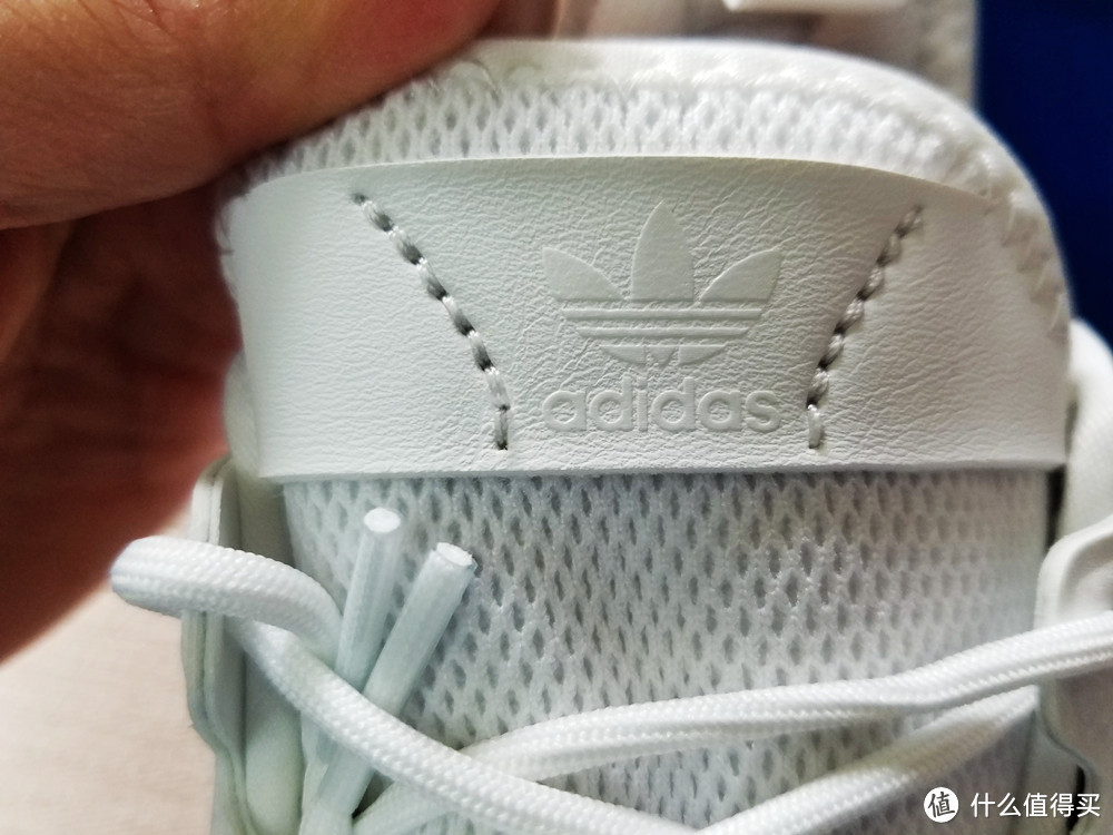 原来你是简版的三叶草NMD：Adidas 阿迪达斯 17年新款 白色 X_PLR 运动鞋 开箱