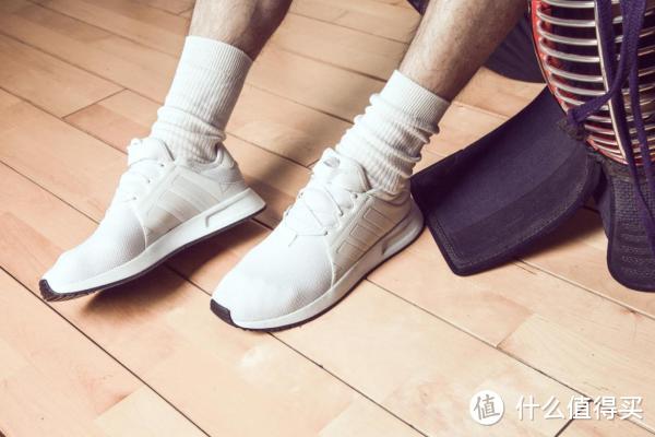 原来你是简版的三叶草NMD：Adidas 阿迪达斯 17年新款 白色 X_PLR 运动鞋 开箱