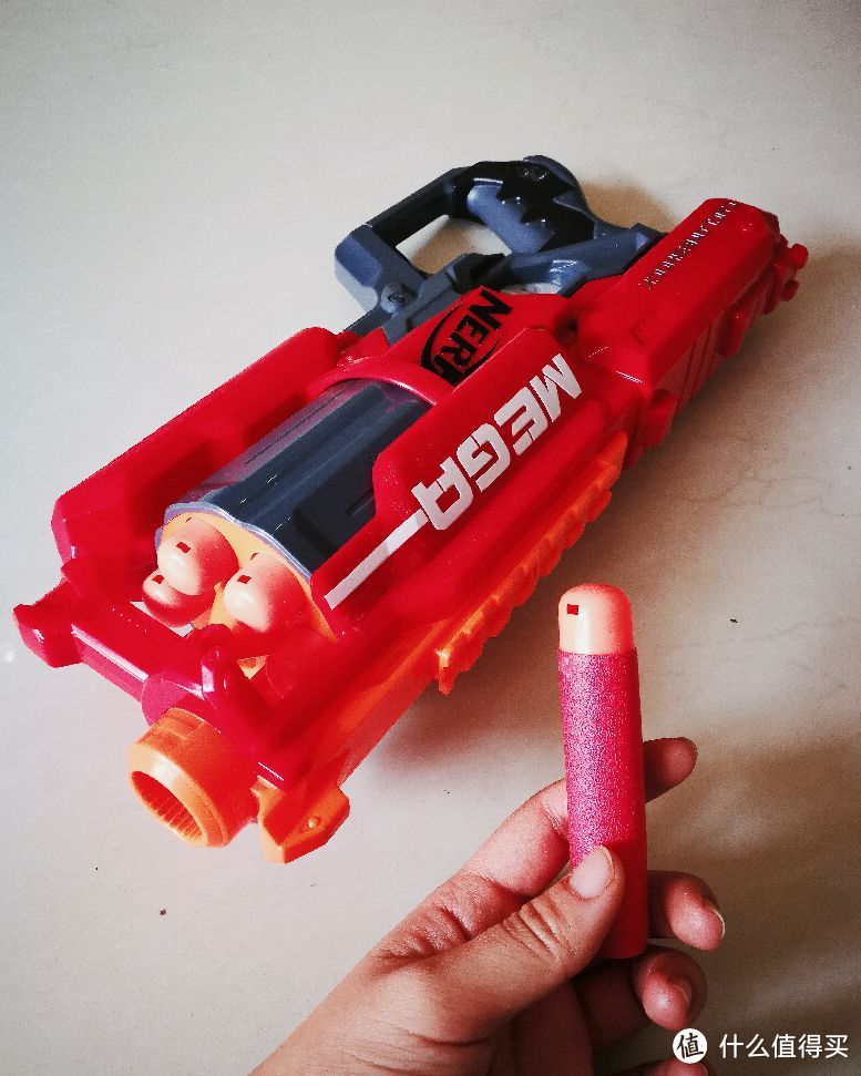 #晒单大赛#粗、硬、射程远、更带劲！Hasbro 孩之宝 热火 NERF 飓风发射器