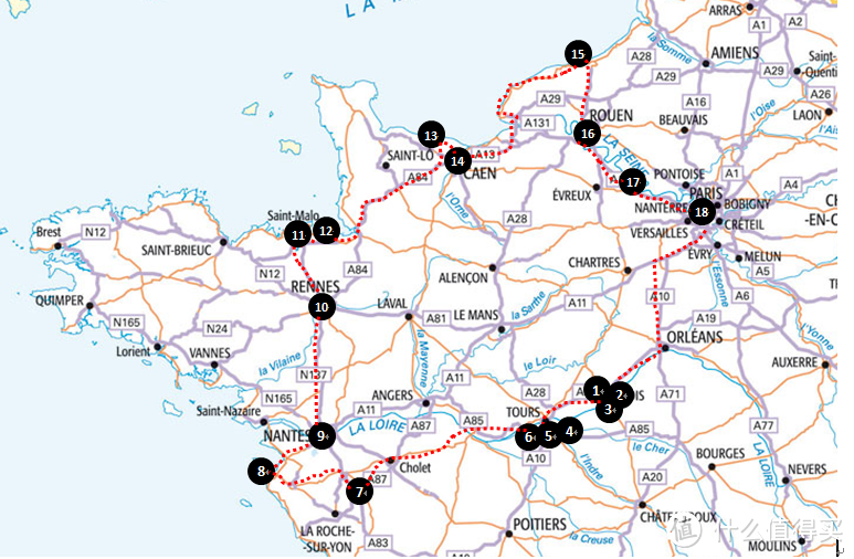 西行觅古堡，邂逅法兰西——法国西北四区十日自驾