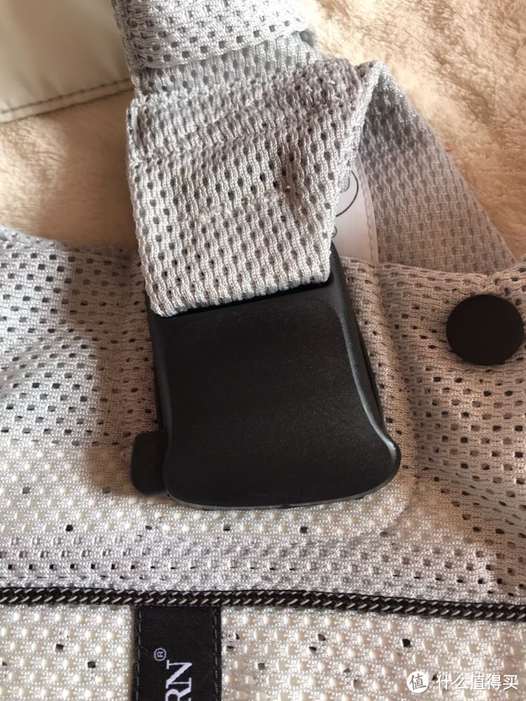 #晒单大赛#BABYBJORN Baby Carrier One - Silver,Mesh 婴儿背带 开箱
