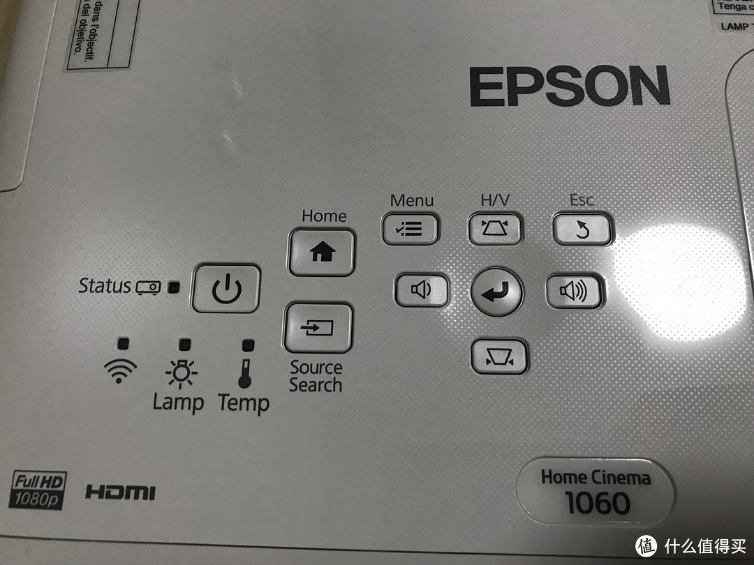 #晒单大赛#黑五战果：EPSON 爱普生 Home Cinema 1060(CH-TW650) 投影机 开箱