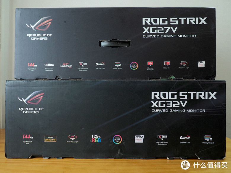 #本站首晒# 不，我绝对不是为了看片更爽——华硕 ROG Strix XG32VQ&XG27VQ 144hz+Freesync+2K