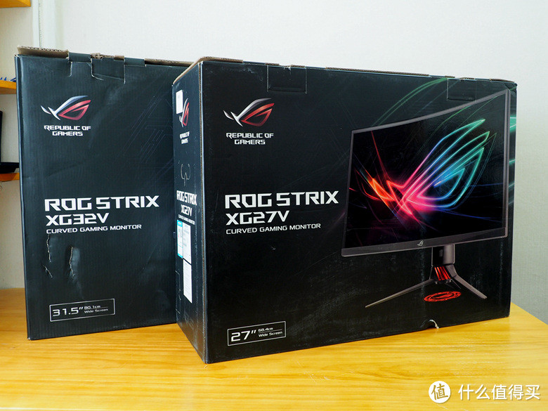 #本站首晒# 不，我绝对不是为了看片更爽——华硕 ROG Strix XG32VQ&XG27VQ 144hz+Freesync+2K