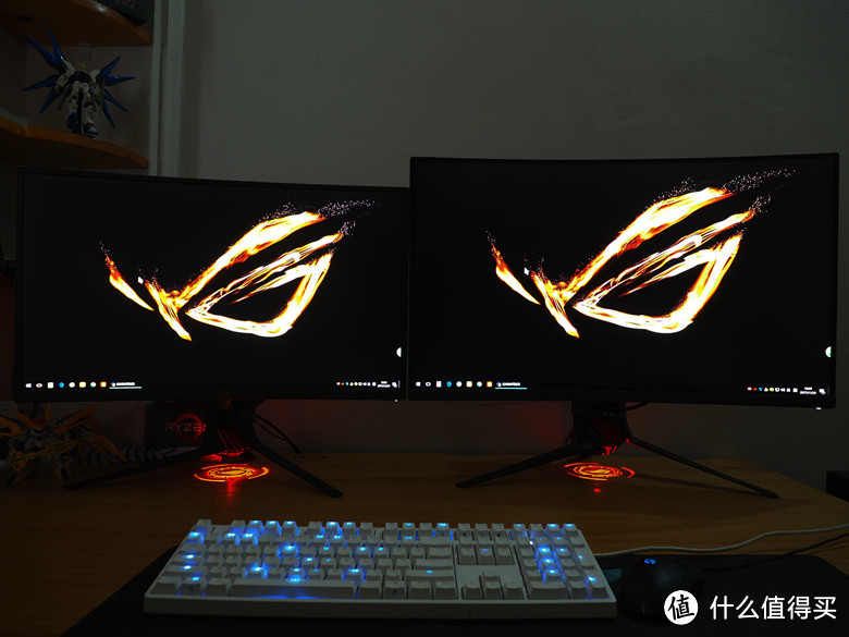 #本站首晒# 不，我绝对不是为了看片更爽——华硕 ROG Strix XG32VQ&XG27VQ 144hz+Freesync+2K