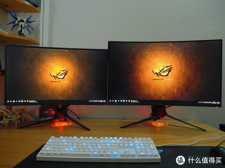 #本站首晒# 不，我绝对不是为了看片更爽——华硕 ROG Strix XG32VQ&XG27VQ 144hz+Freesync+2K