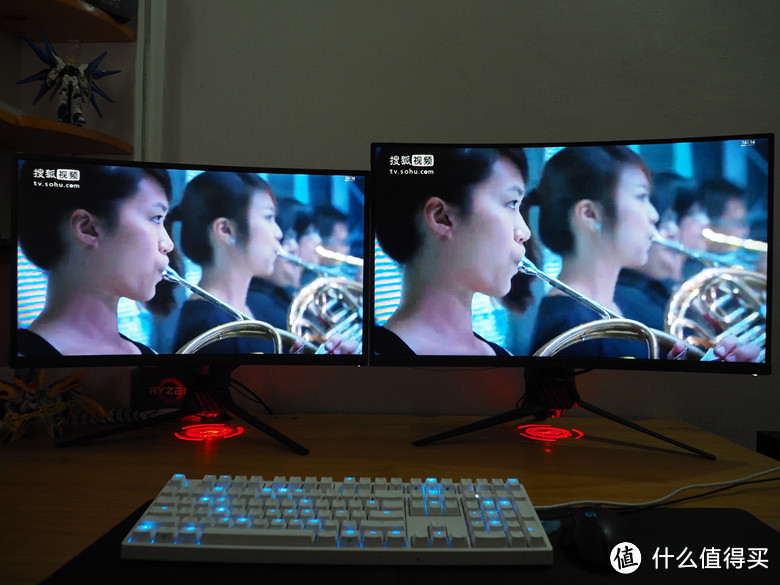 #本站首晒# 不，我绝对不是为了看片更爽——华硕 ROG Strix XG32VQ&XG27VQ 144hz+Freesync+2K