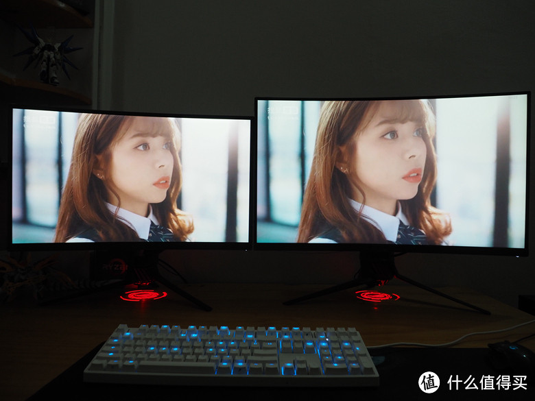 #本站首晒# 不，我绝对不是为了看片更爽——华硕 ROG Strix XG32VQ&XG27VQ 144hz+Freesync+2K