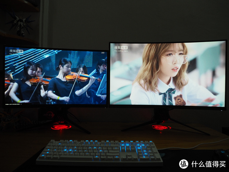 #本站首晒# 不，我绝对不是为了看片更爽——华硕 ROG Strix XG32VQ&XG27VQ 144hz+Freesync+2K