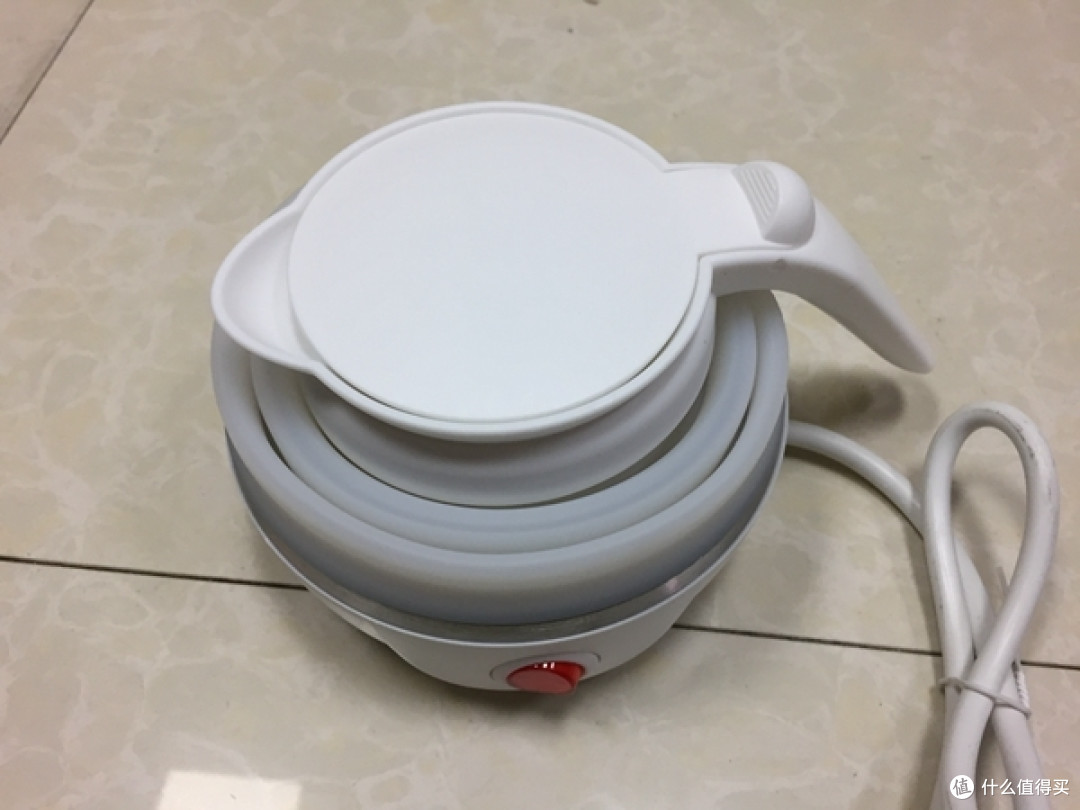居家旅行必备良品?nathome北欧欧慕NSH0603折叠电热水壶