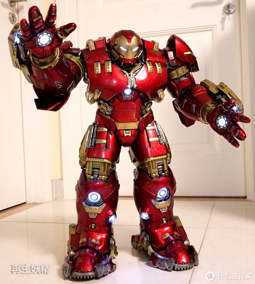 Hot Toys 钢铁侠 反浩克 （Hulkbuster）装甲 开箱、初体验