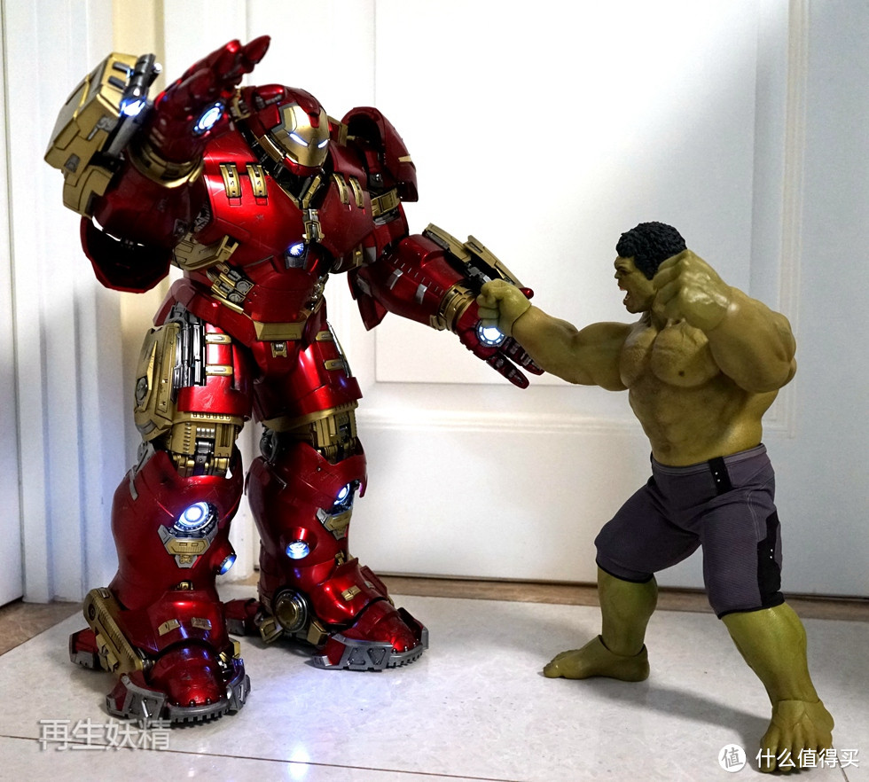 Hot Toys 钢铁侠 反浩克 （Hulkbuster）装甲 开箱、初体验