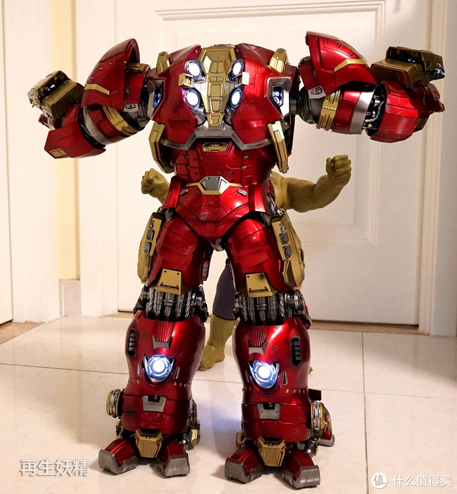 Hot Toys 钢铁侠 反浩克 （Hulkbuster）装甲 开箱、初体验