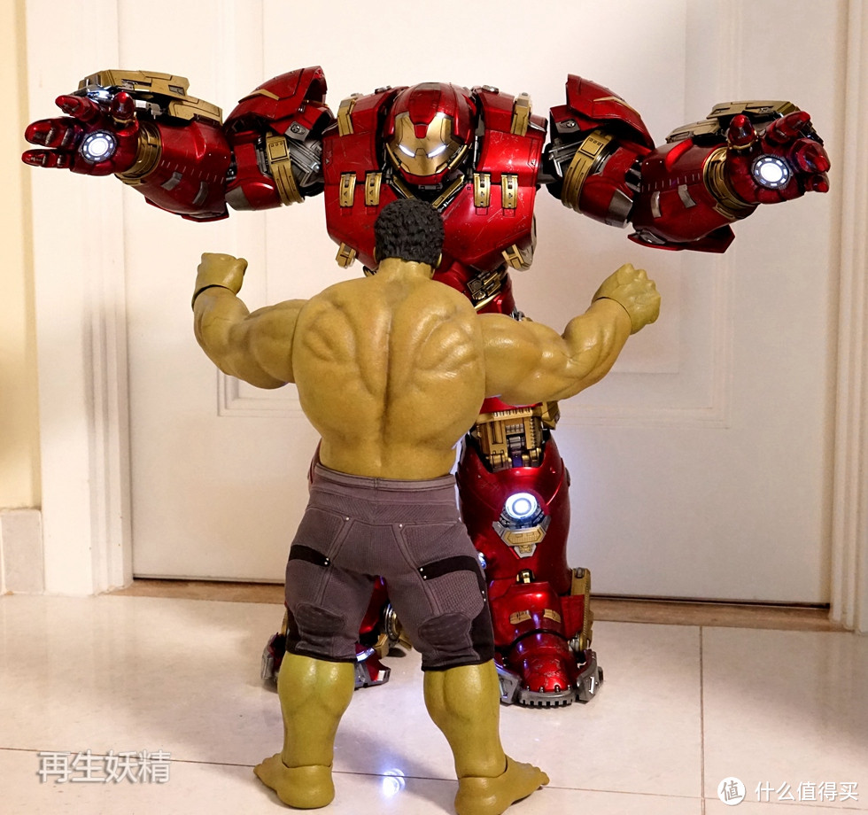 Hot Toys 钢铁侠 反浩克 （Hulkbuster）装甲 开箱、初体验