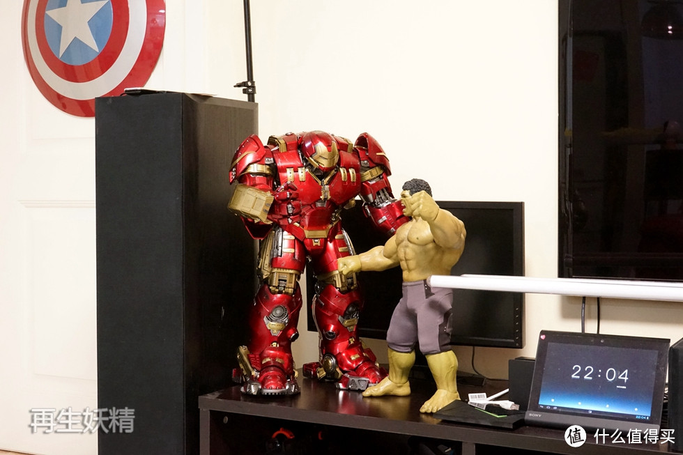 Hot Toys 钢铁侠 反浩克 （Hulkbuster）装甲 开箱、初体验