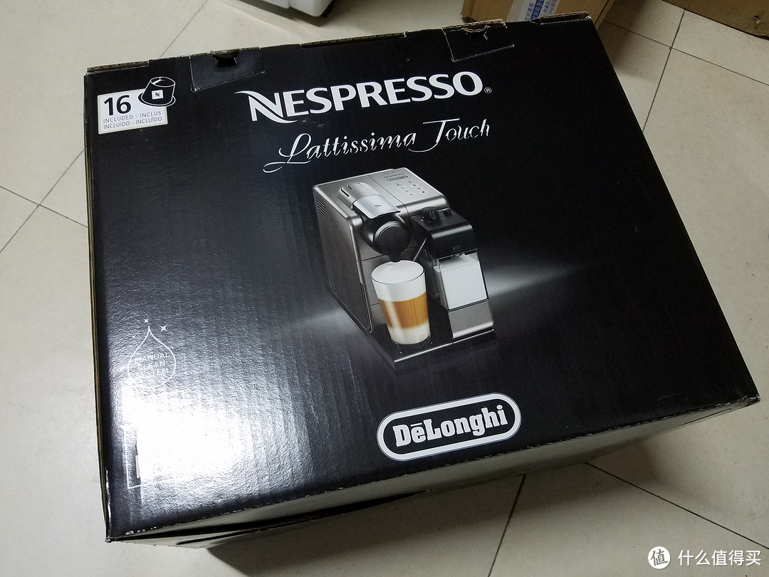 #晒单大赛#每天一份好心情，NESPRESSO 奈斯派索 Lattissima-Touch EN550和新人迎新礼