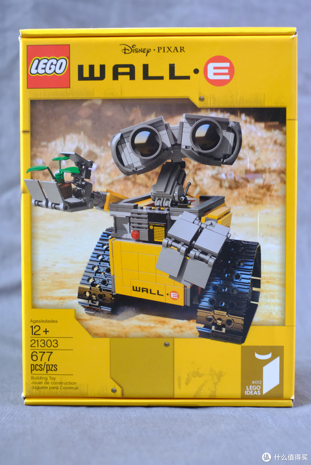 #淘金V计划#重温eBay首版瓦力：LEGO 乐高 21303 WALL·E 开箱&拼接