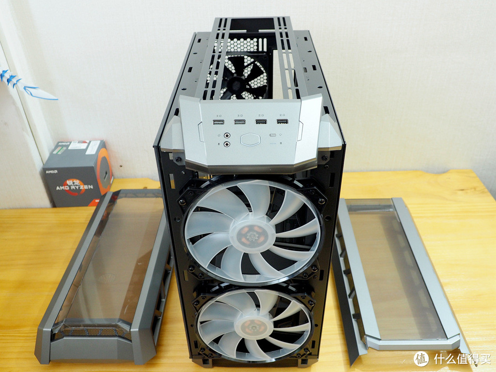 拆、拆、拆到只剩下框架的模块化机箱—CoolerMaster 酷冷至尊 MasterCase H500P中塔主机机箱晒物拆装记