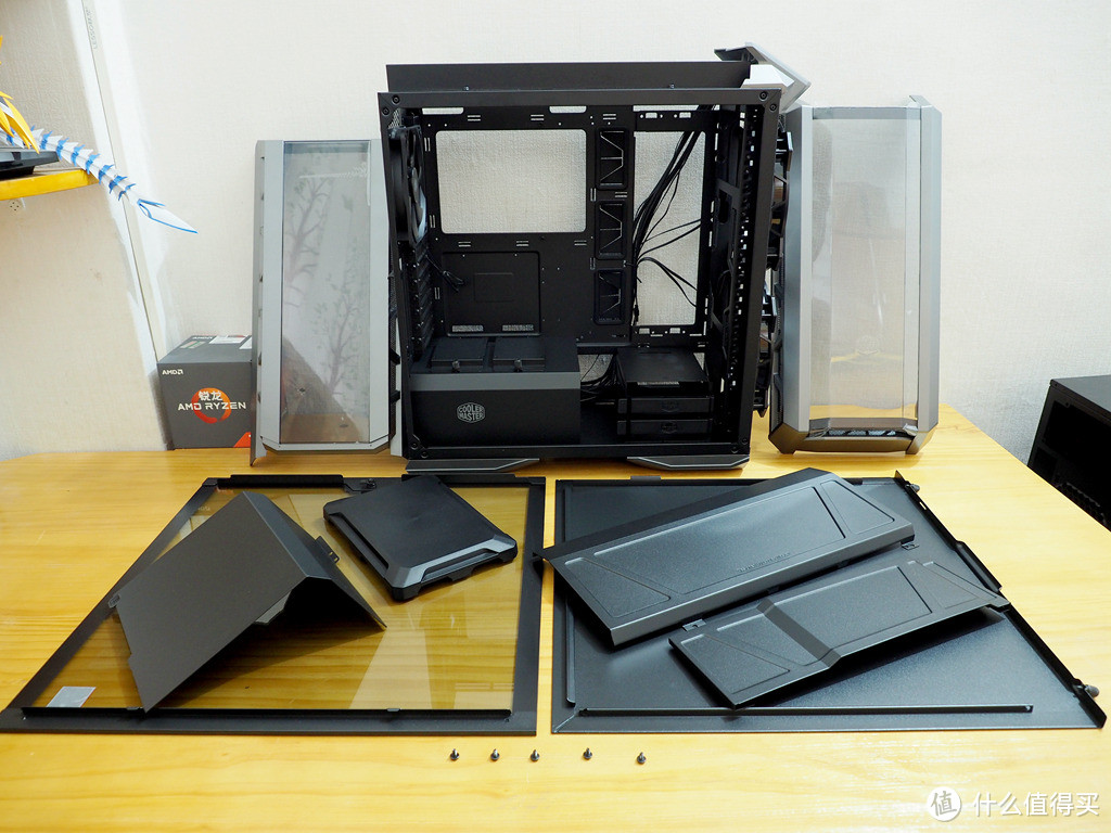 拆、拆、拆到只剩下框架的模块化机箱—CoolerMaster 酷冷至尊 MasterCase H500P中塔主机机箱晒物拆装记