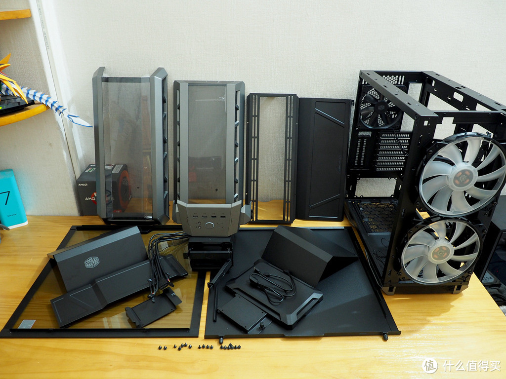 拆、拆、拆到只剩下框架的模块化机箱—CoolerMaster 酷冷至尊 MasterCase H500P中塔主机机箱晒物拆装记