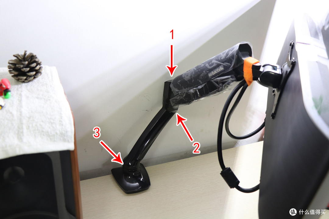 #晒单大赛# Loctek 乐歌 D5电脑显示器支架 晒单体验