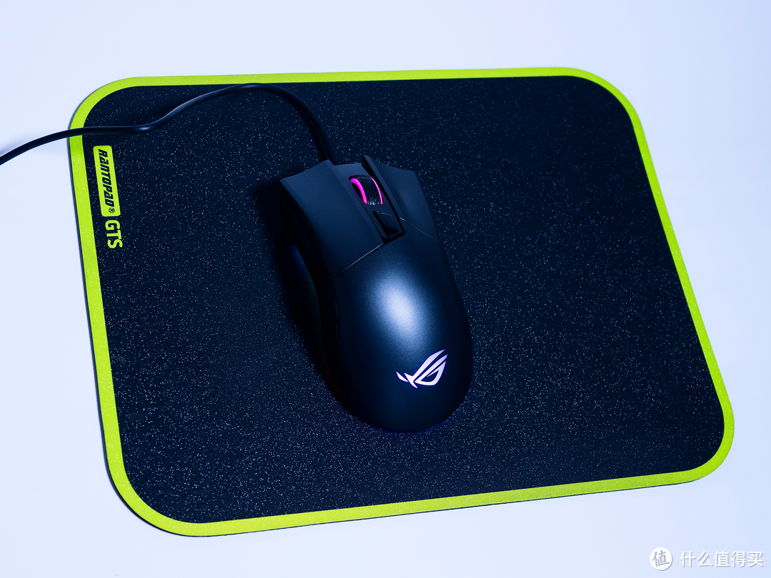 #晒单大赛#RGB光污染、可以自己换微动的游戏鼠标:ASUS 华硕 ROG P502鼠标 晒单&拆解