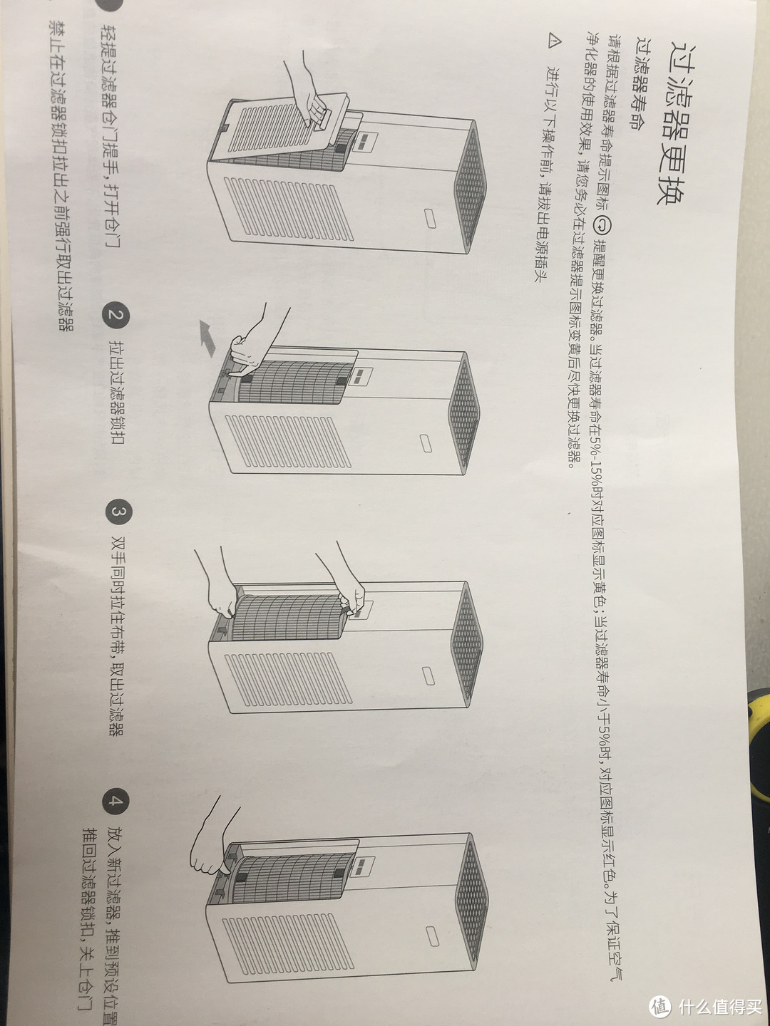 352 X50空气净化器“三下五除二”的清洁