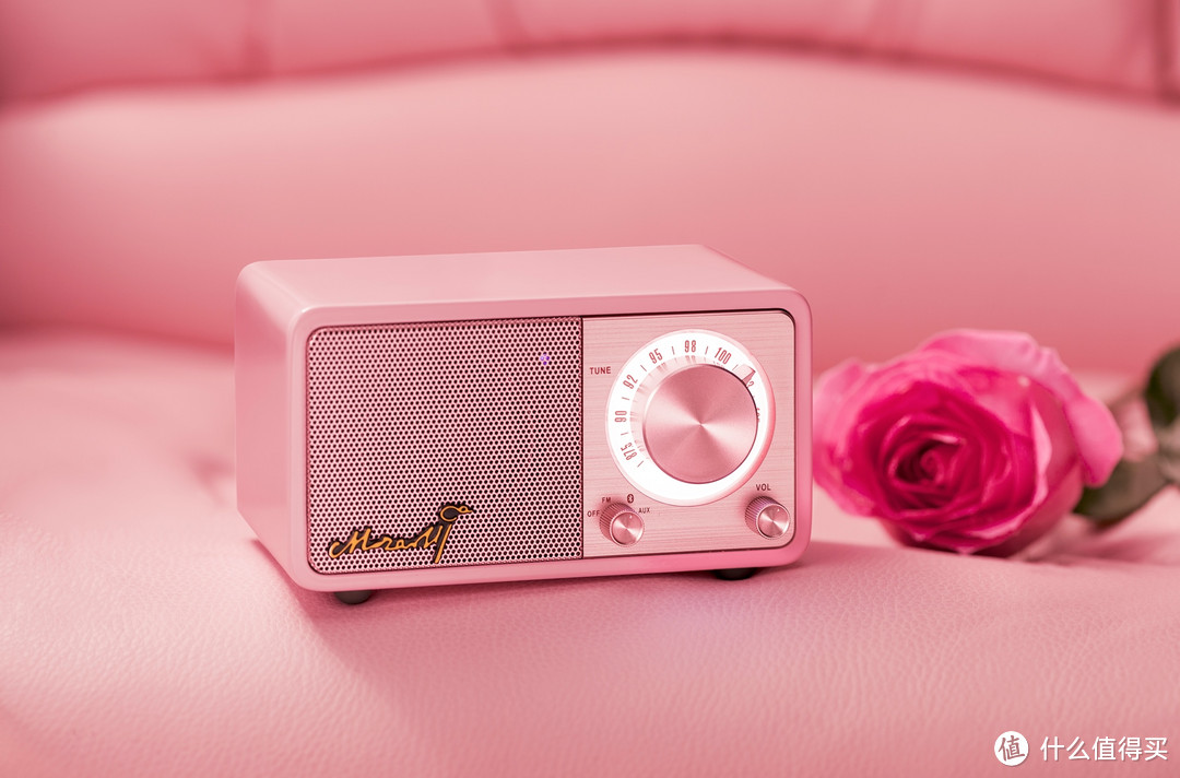 #晒单大赛#邂逅莫扎特，打开每个女孩内心深处的一段粉色情怀：SANGEAN 山进 莫扎特 收音机 晒单