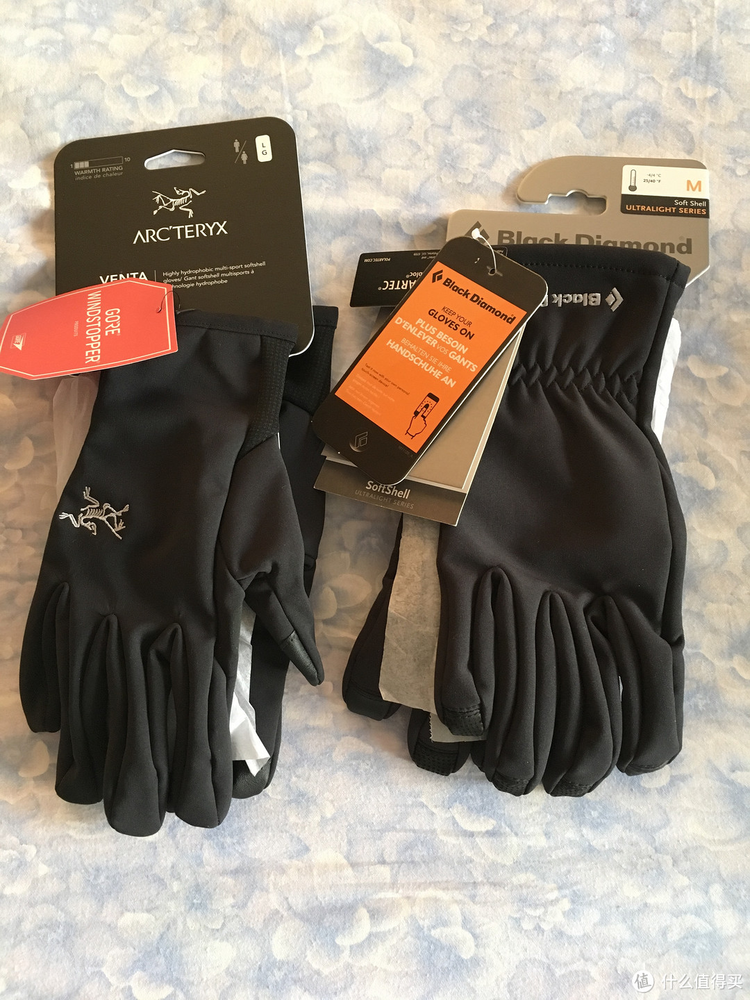 这个冬天不再手冷（Arcteryx 始祖鸟的venta glove和黑钻的softshell glove）