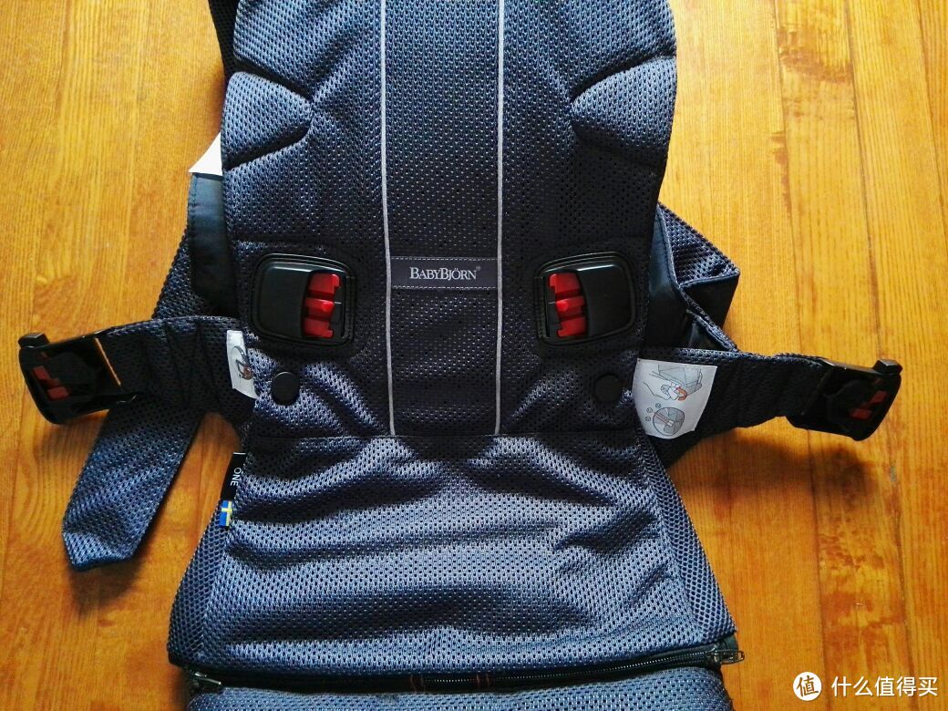 #晒单大赛#溜娃购物两不误：BabyBjorn Baby Carrier One Air 背带 晒单