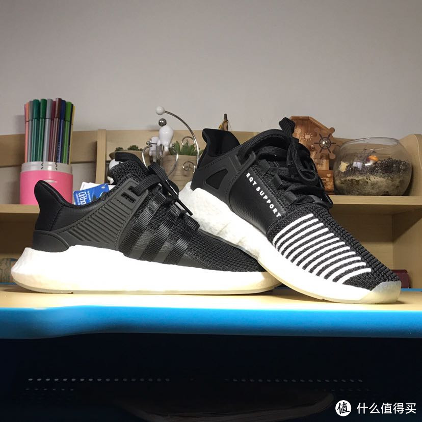 最强BOOST：Adidas EQT Support 93/17 运动鞋 开箱