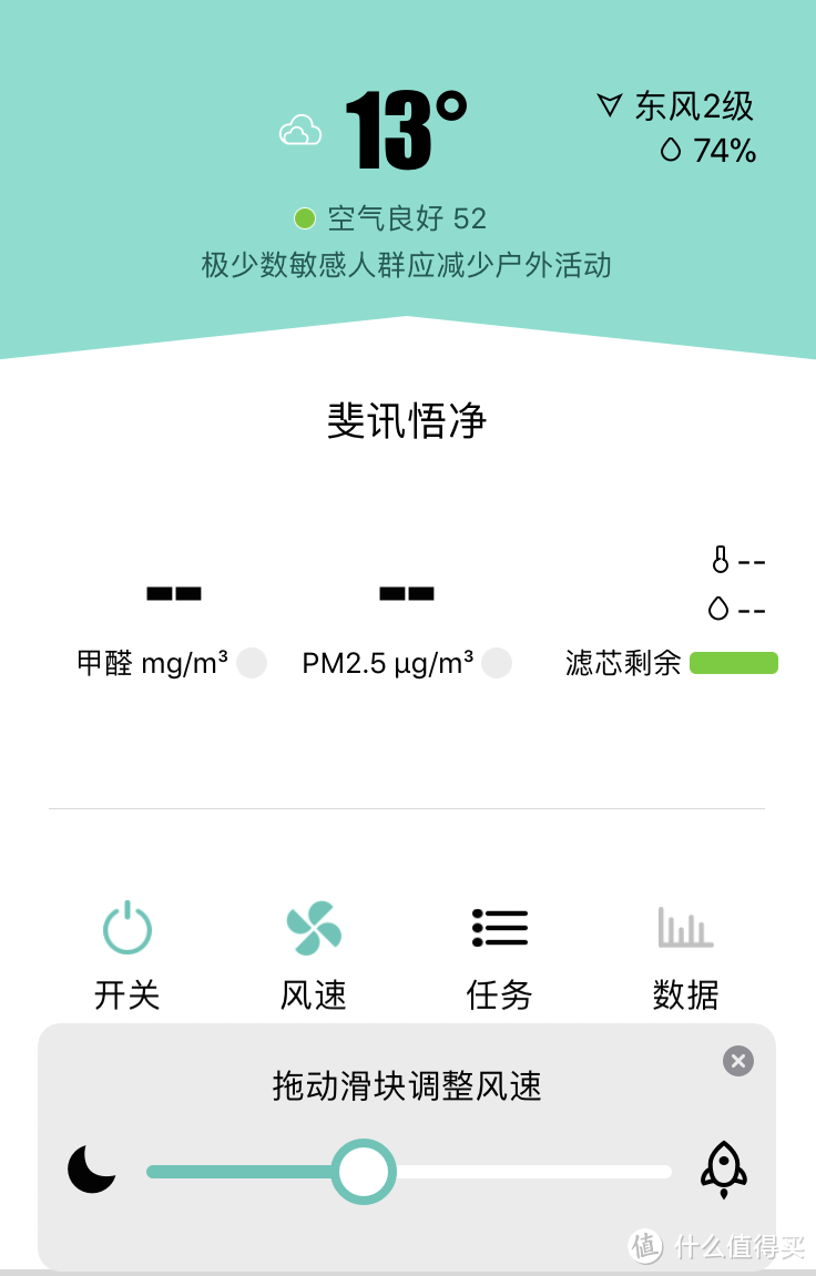 沙师弟，有劳了！PHICOMM 斐讯 悟净 A1 空气净化器 晒单