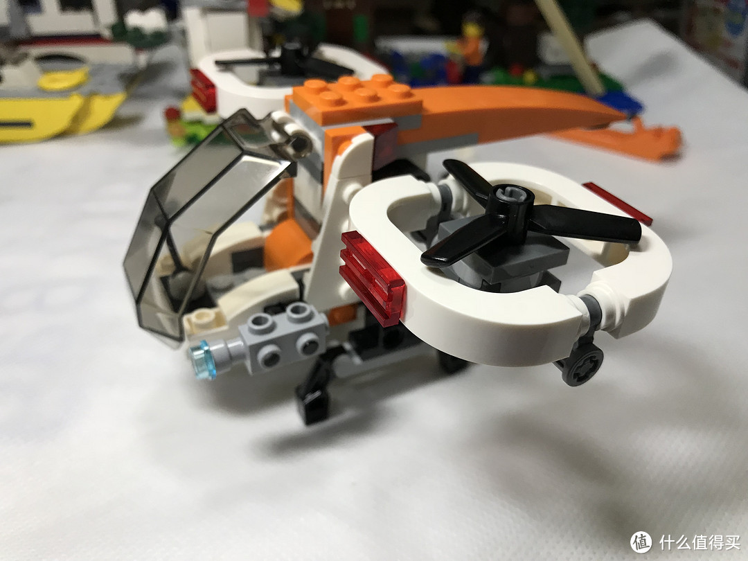 LEGO 乐高 31071 三合一 创意百变系列 双旋翼无人机 开箱