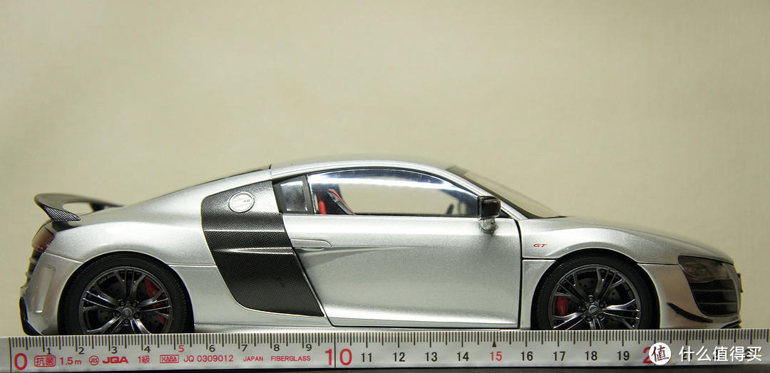 #原创新人#Kyosho 京商 AUDI 奥迪 R8 GT 1:18 银色 车模 开箱