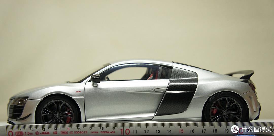 #原创新人#Kyosho 京商 AUDI 奥迪 R8 GT 1:18 银色 车模 开箱