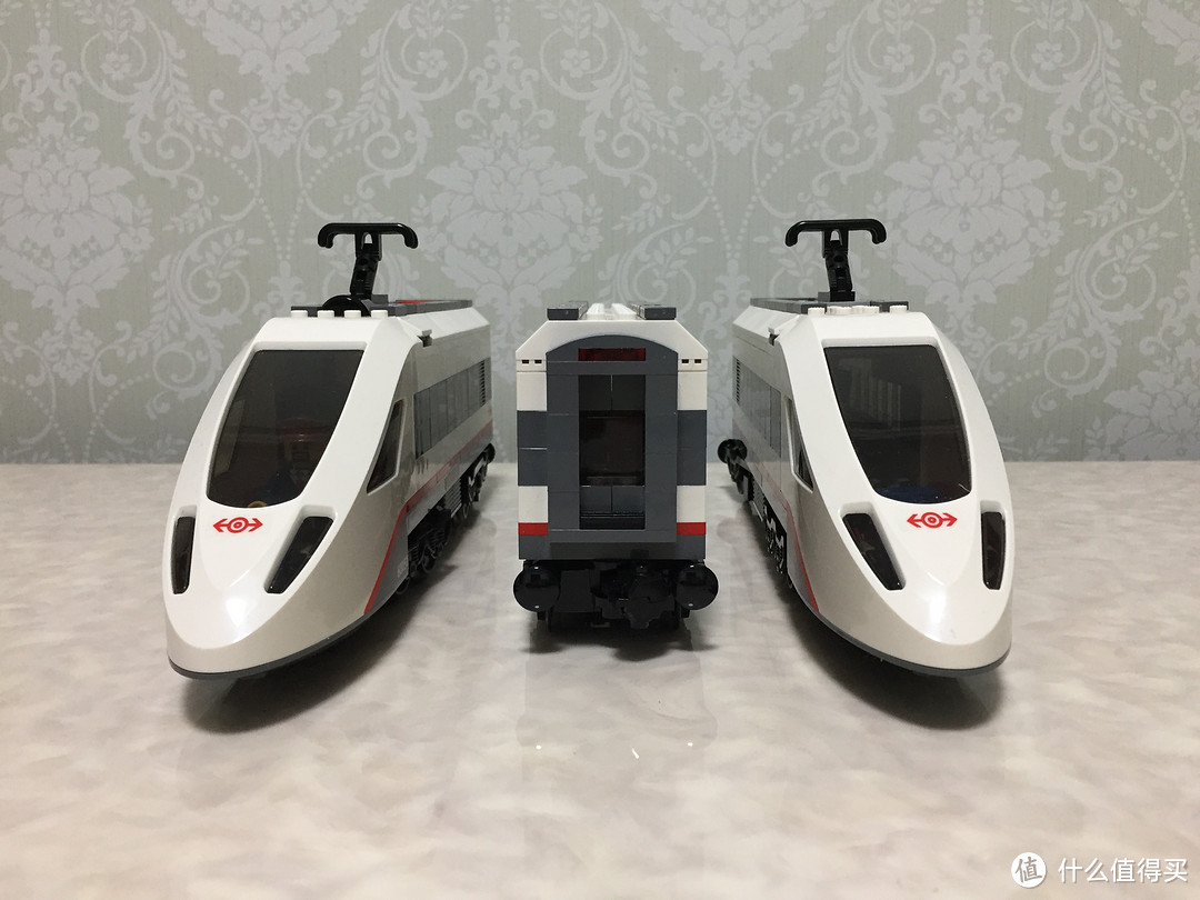 LEGO 乐高 CITY系列 60051 高速客运列车 拼搭