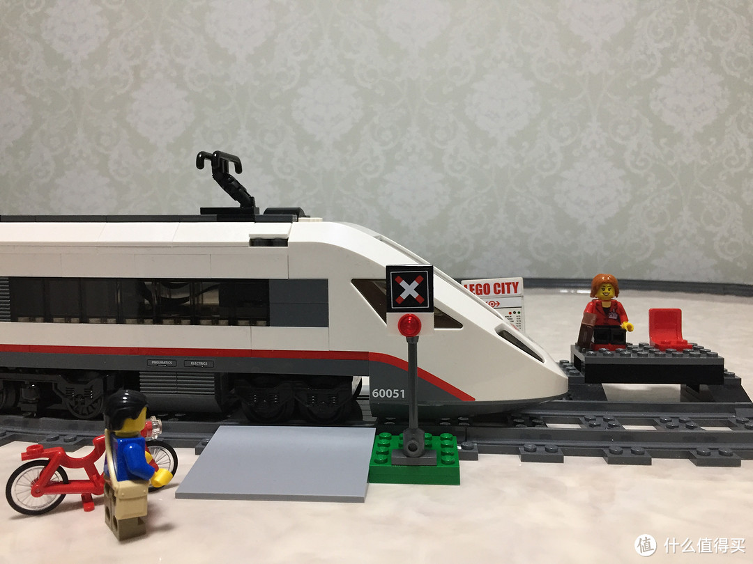 LEGO 乐高 CITY系列 60051 高速客运列车 拼搭