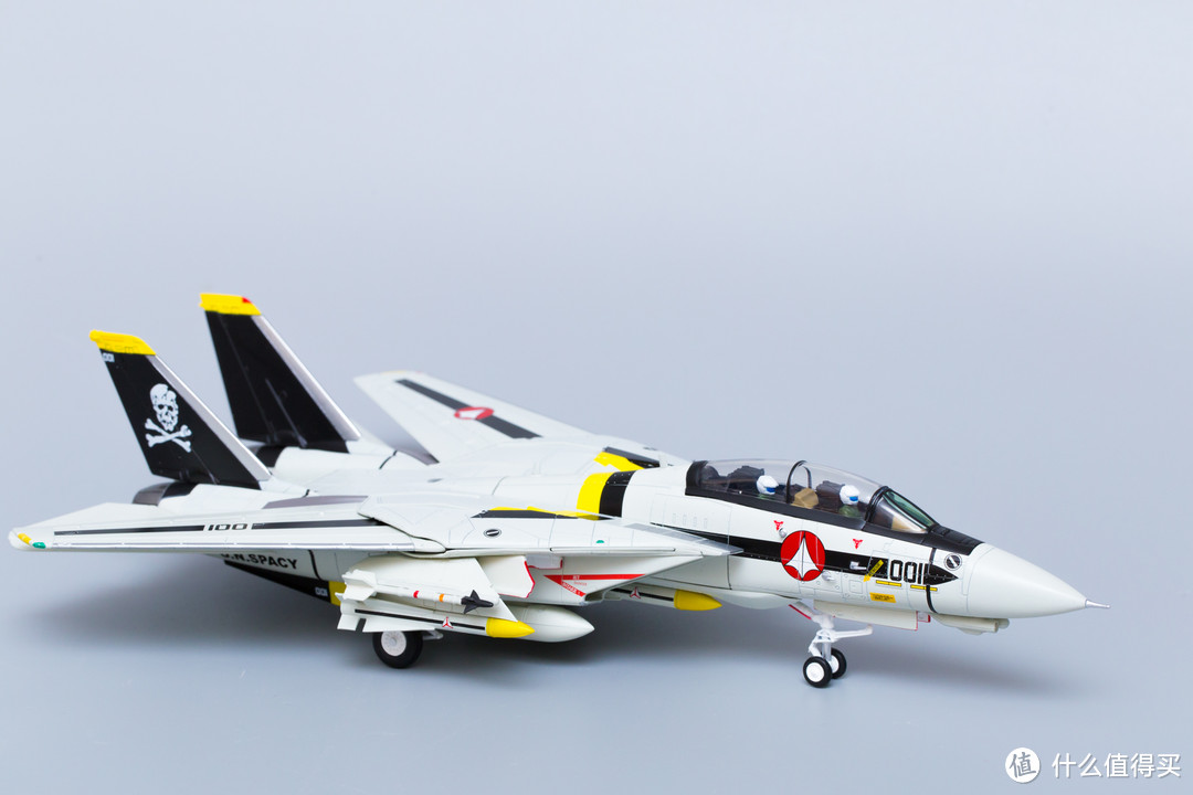 Calibre Wings 太空堡垒 1/72 F-14 S Type 骷髅小队 福卡机涂装 晒单