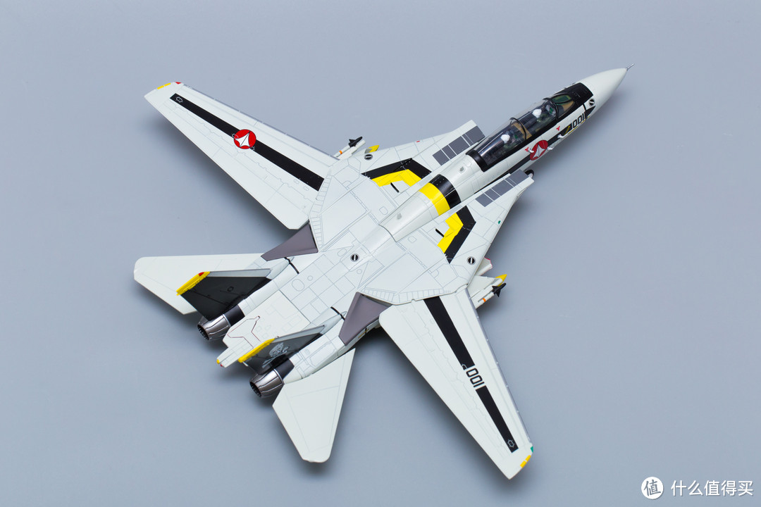 Calibre Wings 太空堡垒 1/72 F-14 S Type 骷髅小队 福卡机涂装 晒单