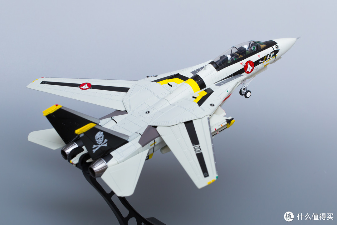 Calibre Wings 太空堡垒 1/72 F-14 S Type 骷髅小队 福卡机涂装 晒单