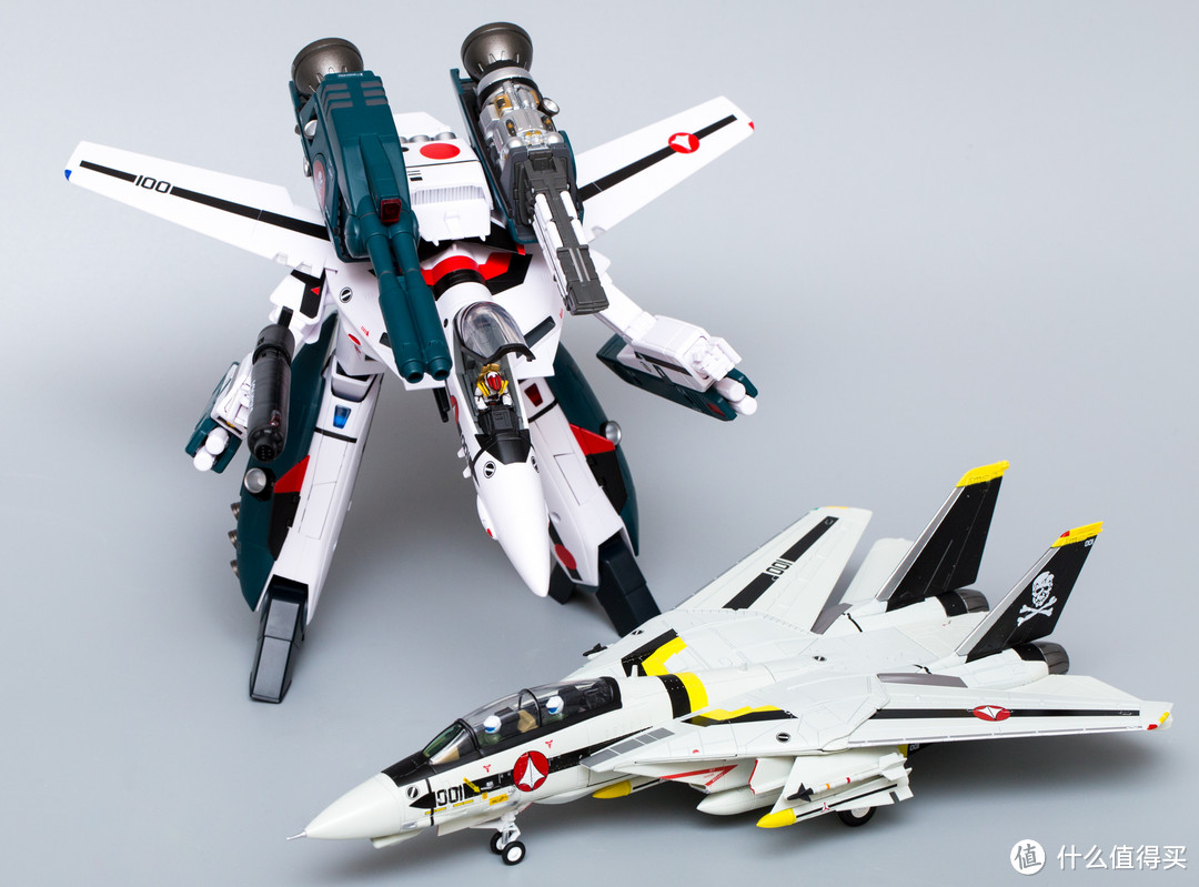 Calibre Wings 太空堡垒 1/72 F-14 S Type 骷髅小队 福卡机涂装 晒单