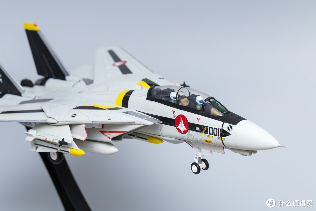 Calibre Wings 太空堡垒 1/72 F-14 S Type 骷髅小队 福卡机涂装 晒单