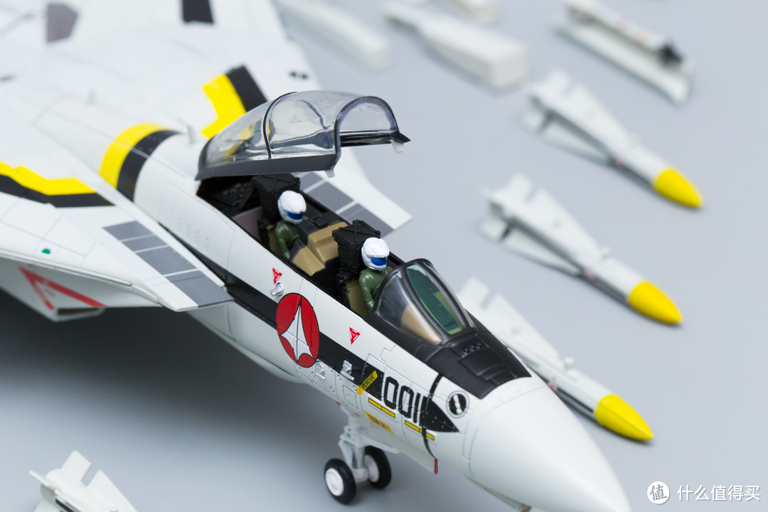 Calibre Wings 太空堡垒 1/72 F-14 S Type 骷髅小队 福卡机涂装 晒单