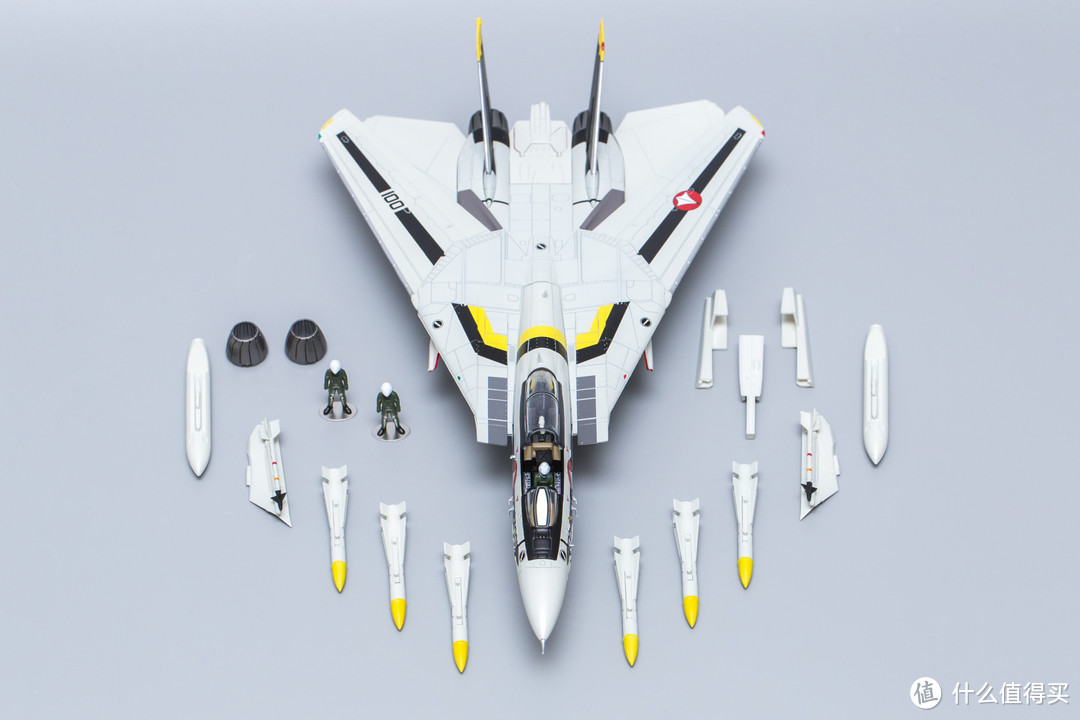 Calibre Wings 太空堡垒 1/72 F-14 S Type 骷髅小队 福卡机涂装 晒单