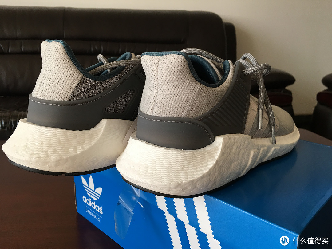 #原创新人# 张大妈首页推荐SIZE网站英国直邮adidas 阿迪达斯  EQT boost 93/17 运动鞋的海涛经历