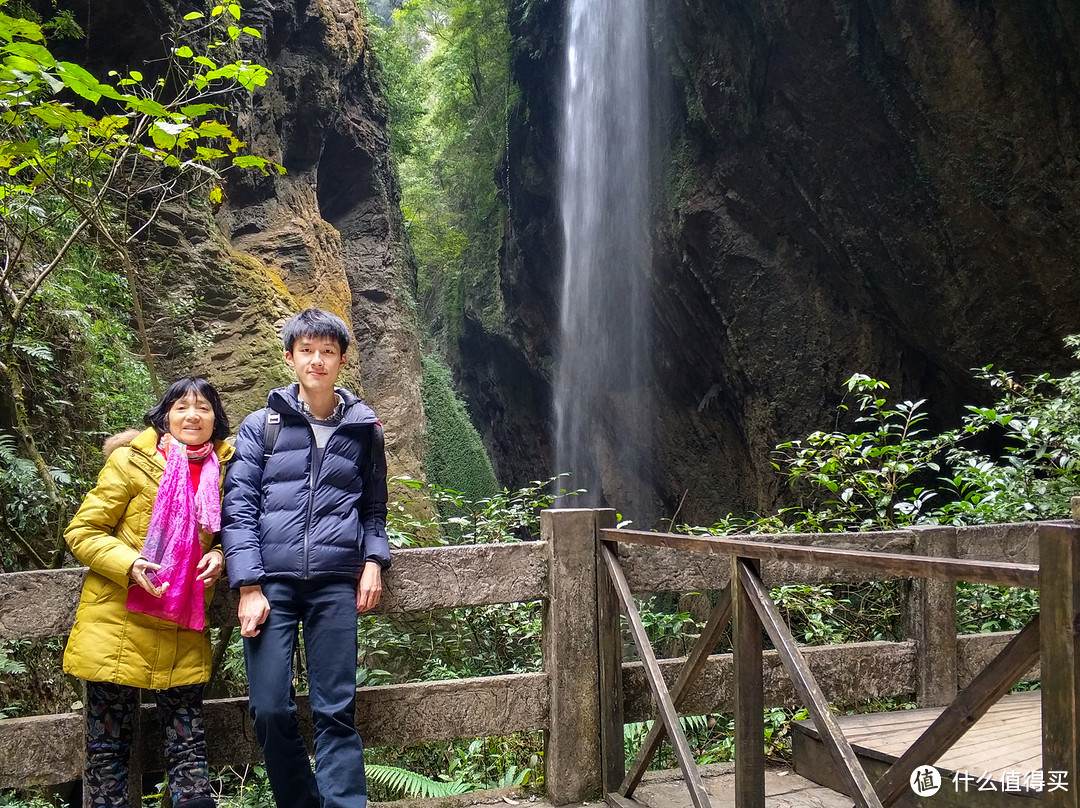 ▲第一次带妈妈出来旅游，前几天恰好是妈妈生日