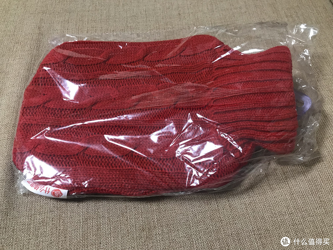 真的不是一件红色高领小毛衣—张大妈 定制热水袋 简单晒单